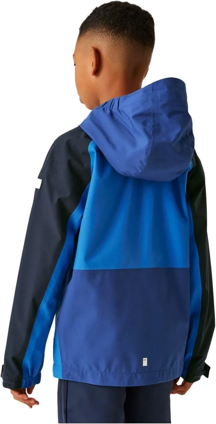 Boy's Regatta Kids' Highton V Waterproof JacketRegatta Boys Highton V Full Zip Waterproof Jacket