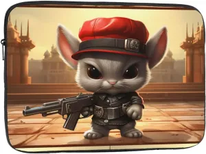 Bunny With Gun Laptop Inner Bag Laptop Sleeve Case Briefcase Carrying Laptop Cover