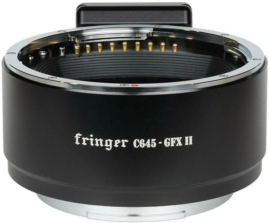 C645-GFX II Smart Adapter Auto Focus Camera Mount Adapter Ring Compatible with All Contax 645 Lenses Compatible to Fuji GFX100/100S/GFX50S/50R/50S II Cameras Adapter
