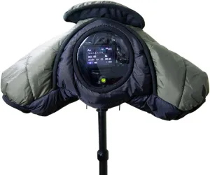 Camera Rain Coat Cover, Cold-Proof Warm Cover, Snow or Sound-Proof Sleeve Jacket, for DSLR Cameras with 24-70mm, 24-105mm, 15-85mm,18-135mm, 55-205mm, 70-200mm Etc Lens Outdoor Shooting