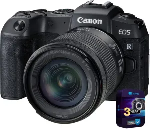 Canon 3380C132 EOS RP Mirrorless Full Frame Camera RF 24-105mm F4-7.1 is STM Lens Kit Bundle with 3 YR CPS Enhanced Protection Pack