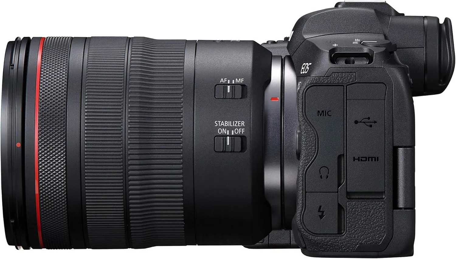 Canon EOS R5 Mirrorless Camera RF24-105mm F4 L is USM Lens Kit, Full-Frame Hybrid Camera, 8K Video, 45 Megapixel CMOS Sensor, DIGIC X Image Processor, Up to 12 FPS, RF Mount, Black