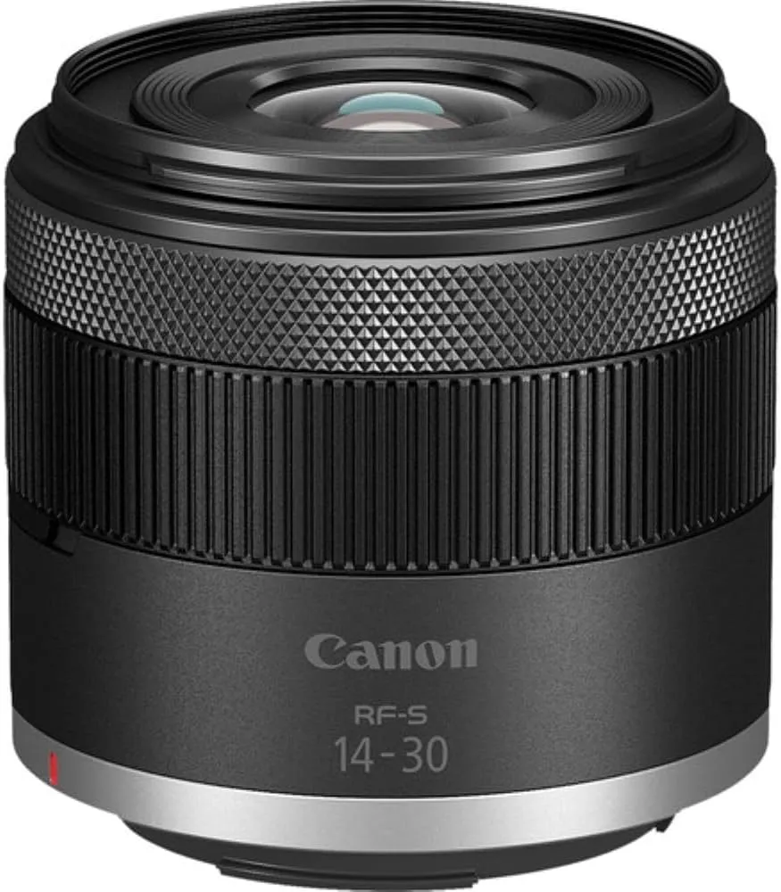Canon EOS R50 V APS-C Mirrorless Interchangeable Lens Hybrid Camera with RF-S 14-30mm f/4-6.3 is STM PZ Lens Bundle and 64GB Memory Card   UV Filter   Camera Bag (5 Items)