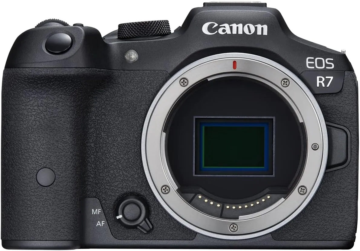 Canon EOS R7 Body Mirrorless Camera (International Model) (Renewed)