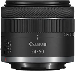 Canon RF24-50mm F4.5-6.3 is STM for Canon Full-Frame Mirrorless RF Mount Cameras, Wide-Angle to Standard Zoom Lens, Compact, Lightweight, Optical Image Stabilization, for Vlogging or Shooting Stills