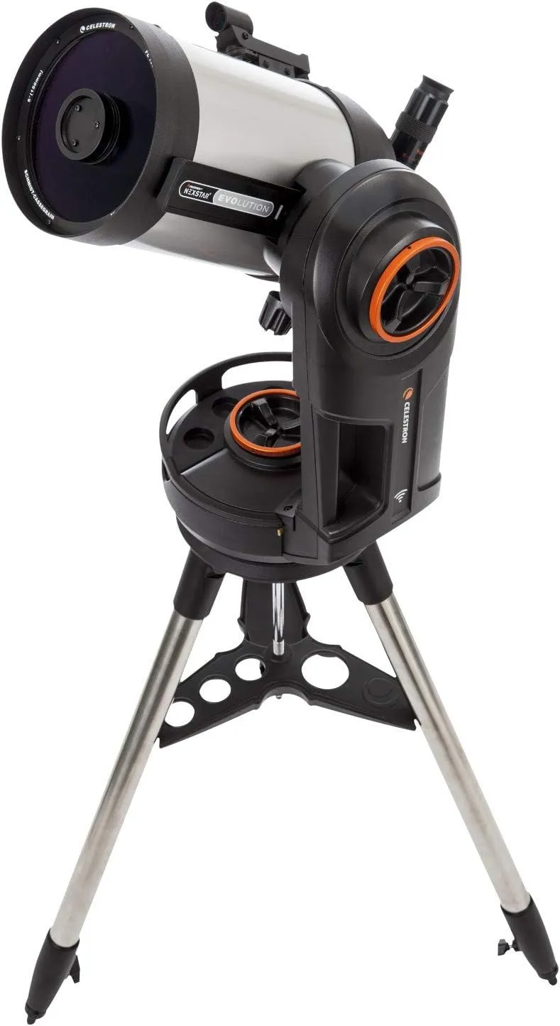 Celestron NexStar Evolution 6 Schmidt-Cassegrain Telescope w/WiFi,Black 12090