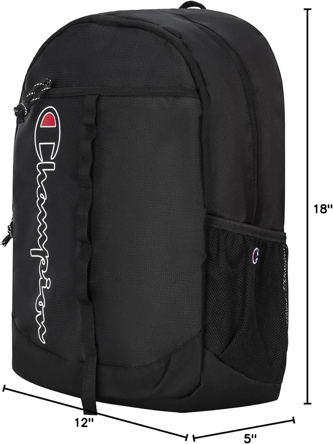 Champion Advocate Backpack, Pitch Black, One Size