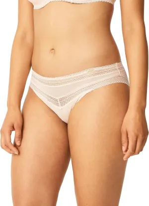 Chantelle Festivite C36890 Lace Mesh Briefs Grey (Beige Doré 1n) USSmall