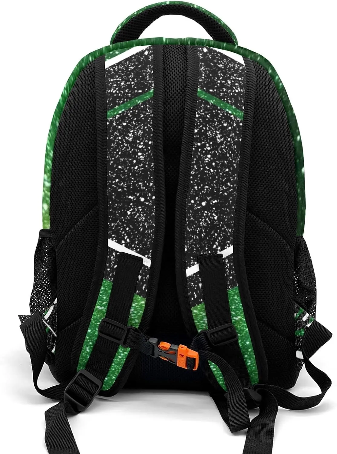 Cheer Cheerleader Backpack Cheerleading Bags Custom Name Book Bag for Cheer Team Coaches Gift (Green)