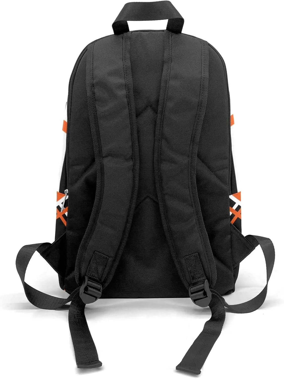 Cheerleader Cheer Orange Personalized Backpack for Teen Boys Girls,Custom Travel Backpack Bookbag Casual Bag Name Gift