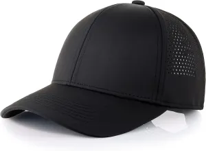 CHOK.LIDS Waterproof Baseball Cap Hyper-TEX Mesh Running Cap Breathable Quick Dry Outdoor Sport Fitted Hats for Men and Women