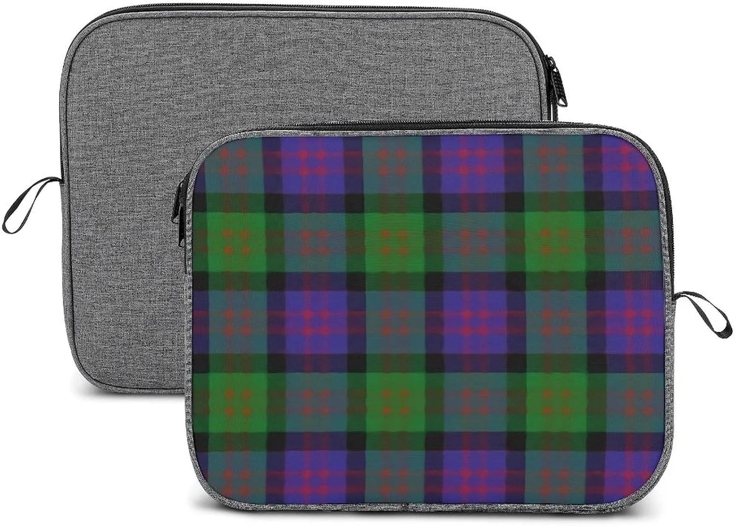 Clan Rutherford Tartan Large Capacity Portable Laptop Case Unisex