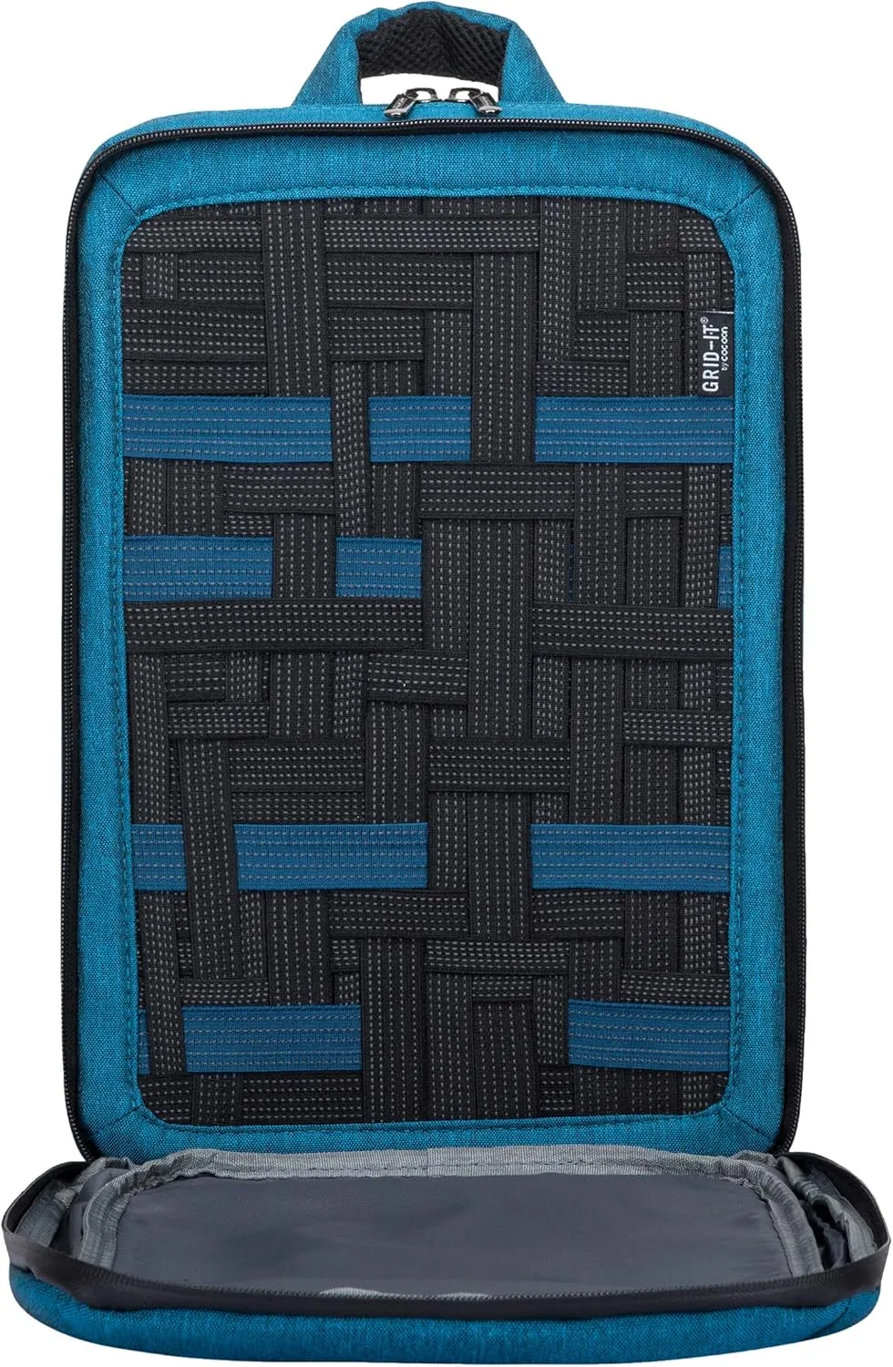 Cocoon MCP3401TL Slim 15" Backpack with Built-in Grid-IT!® Accessory Organizer (Teal/Blue)