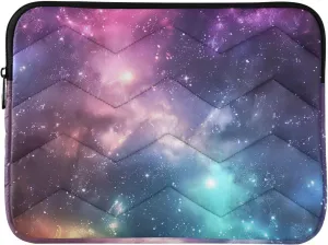 Colorful Nebula Galaxy Universe Laptop Sleeve 13 inch, Protective Laptop Case Briefcase Notebook Cover Carrying Computer Bag for Travel Work