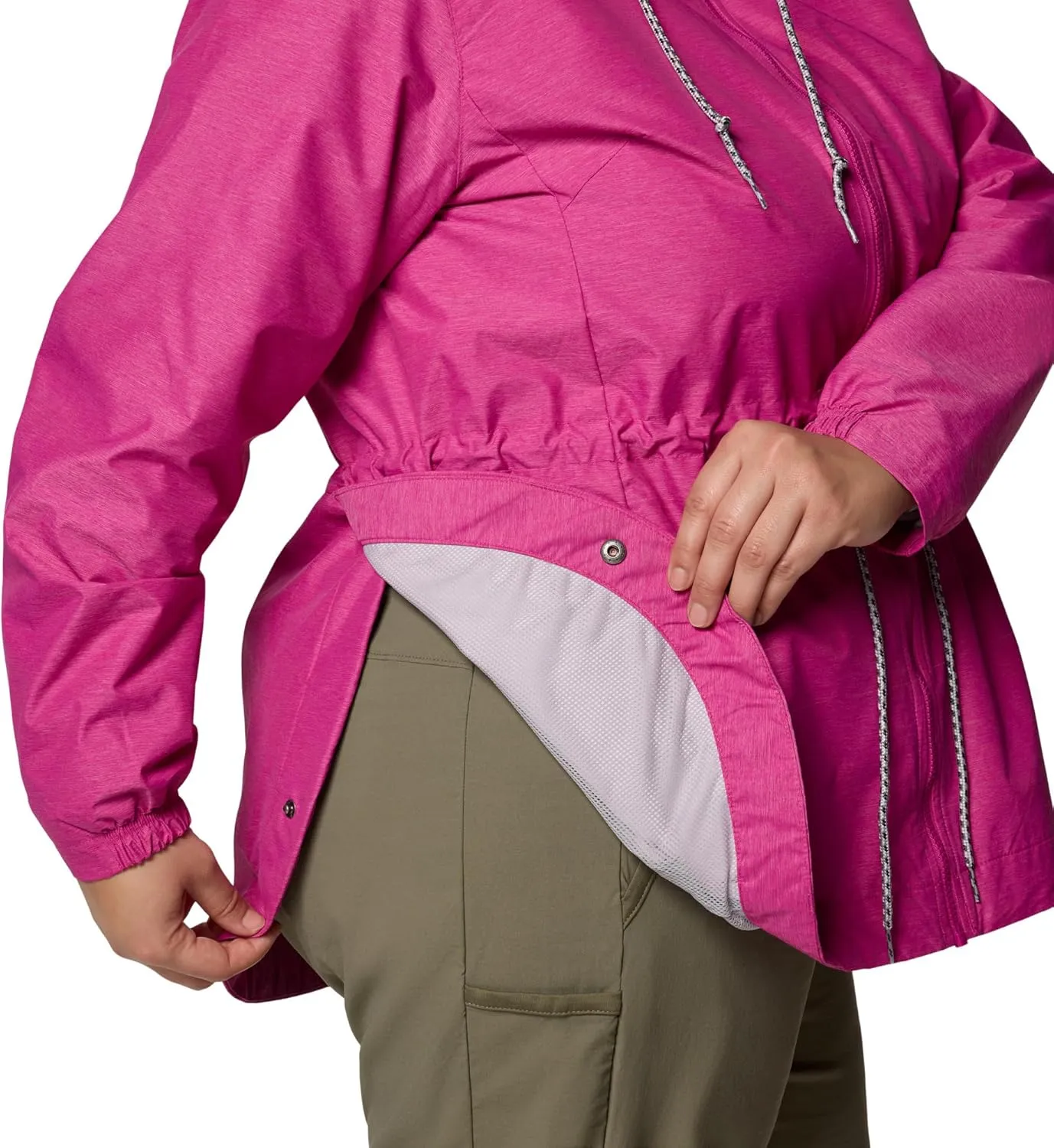 Columbia Womens Lillian Ridge II Waterproof Rain Jacket