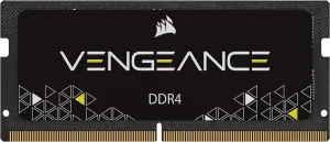 CORSAIR Vengeance SODIMM DDR4 RAM 16GB (1x16GB) 3200MHz CL22-22-22-53 1.2V Intel AMD Laptop Notebook Memory - Black (CMSX16GX4M1A3200C22)