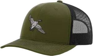 Custom Richardson Trucker Hat Canadian Goose Embroidery Design Mesh Baseball Cap