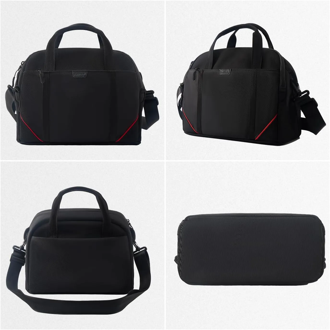 Cwatcun Camera Bag Crossbody, DSLR/SLR/Mirrorless Camera Bags for Photographers with Tripod Holder, Camera Case Compatible with Canon/Nikon/Sony - Small