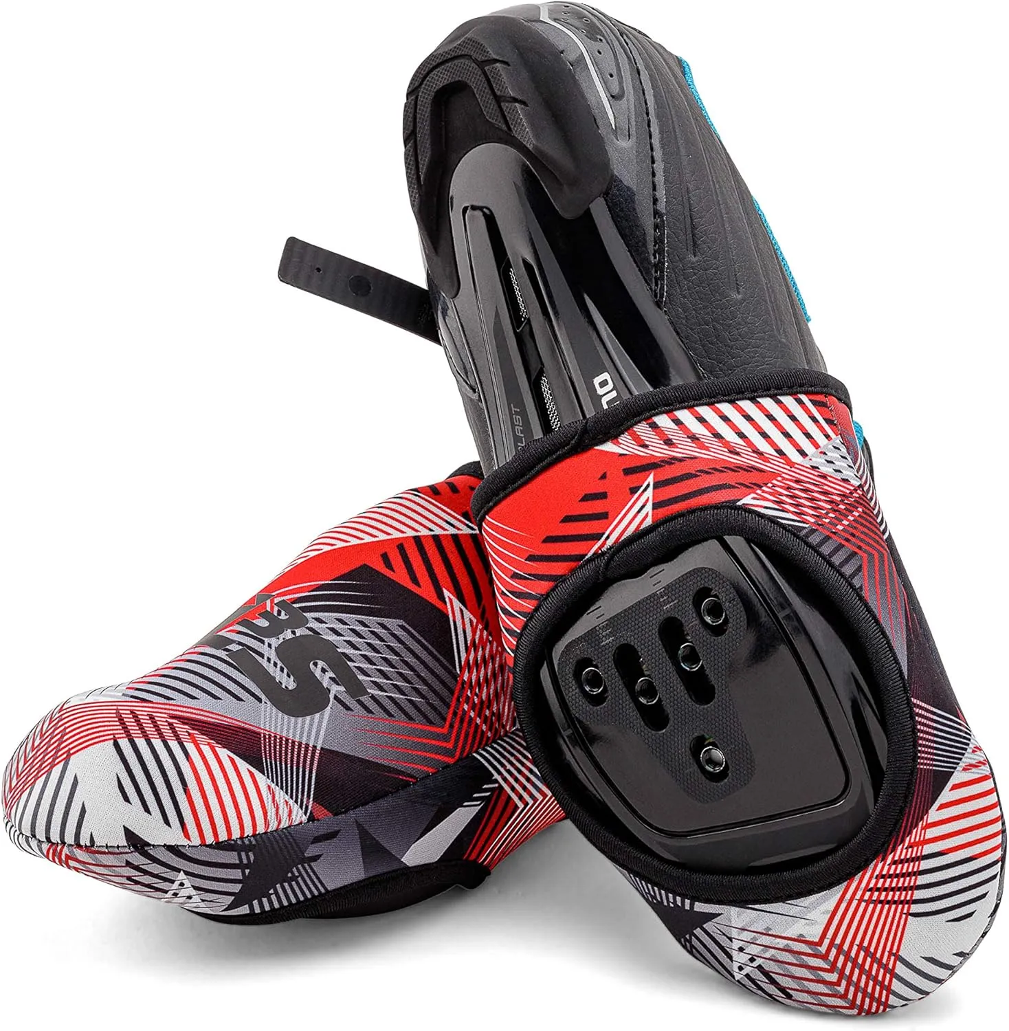 Cycling Toe Covers – Neoprene Cycling Shoe Covers for Cold Weather Cycling Gear, Windproof & Water Resistant – Lightweight Road Cycling Overshoes for Men & Women