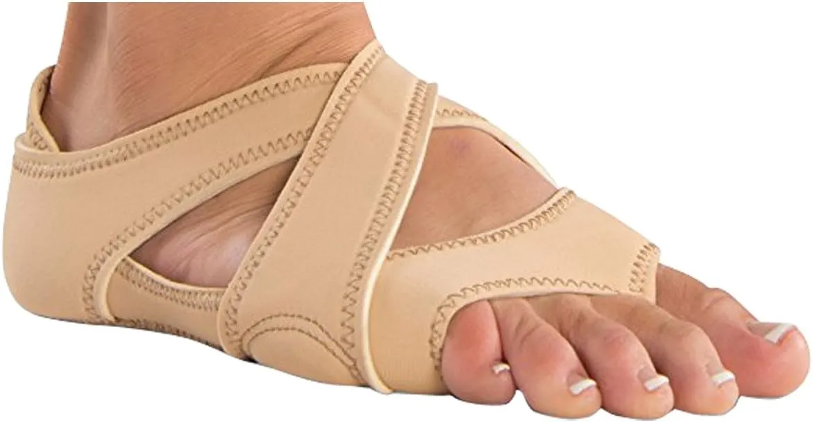 Danshuz Neoprene Cross Wrap Shoe (TAN, Small) - 6490Z