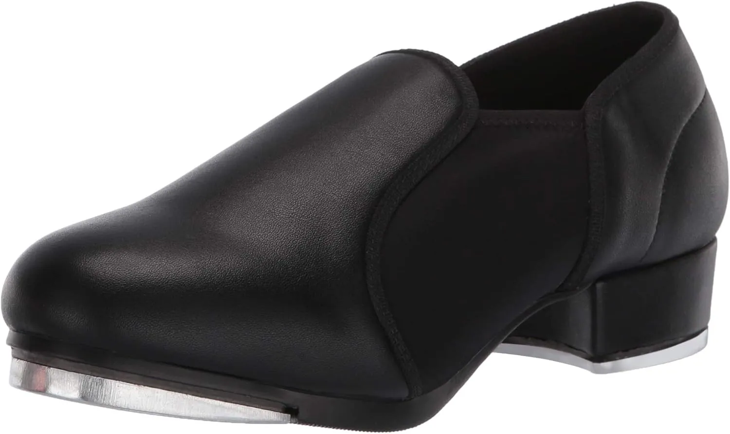 Danzcue Adult Stretchy Neoprene Tap Shoes, Black