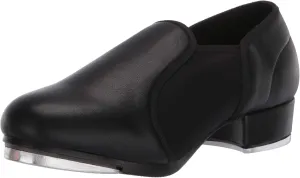 Danzcue Adult Stretchy Neoprene Tap Shoes, Black