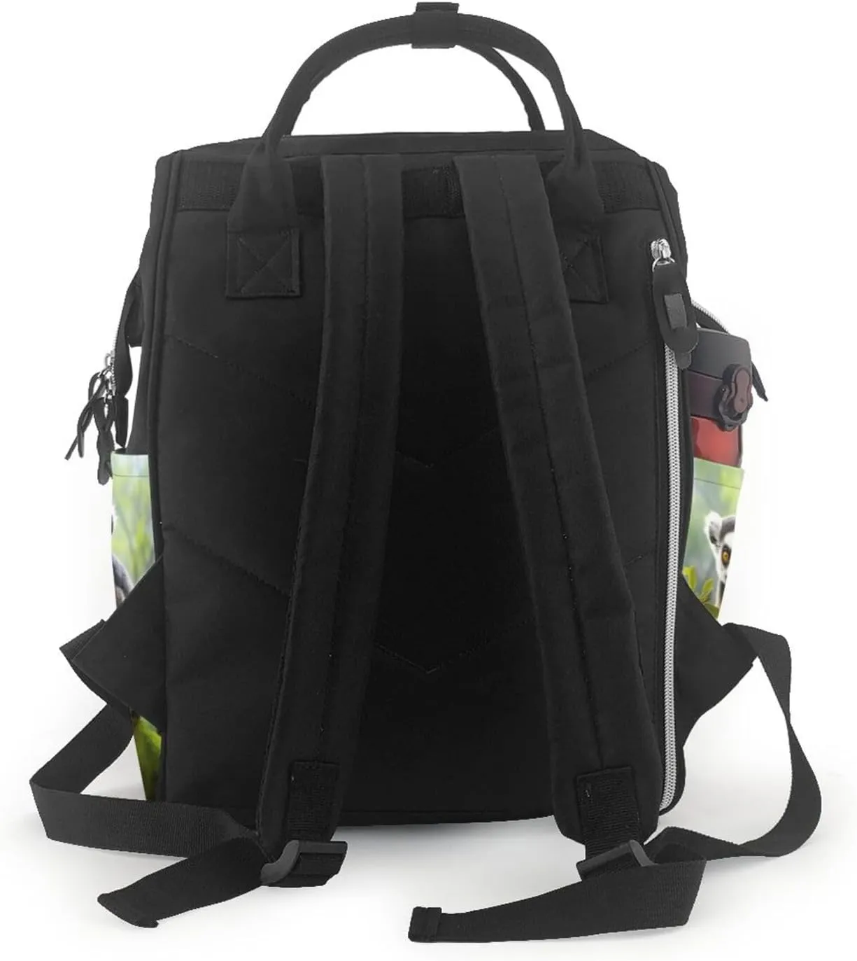 Diaper Bag Backpack Ringtailed Lemur Nappy Backpack Maternity Baby Nappy Bag Changing Bags for Travel