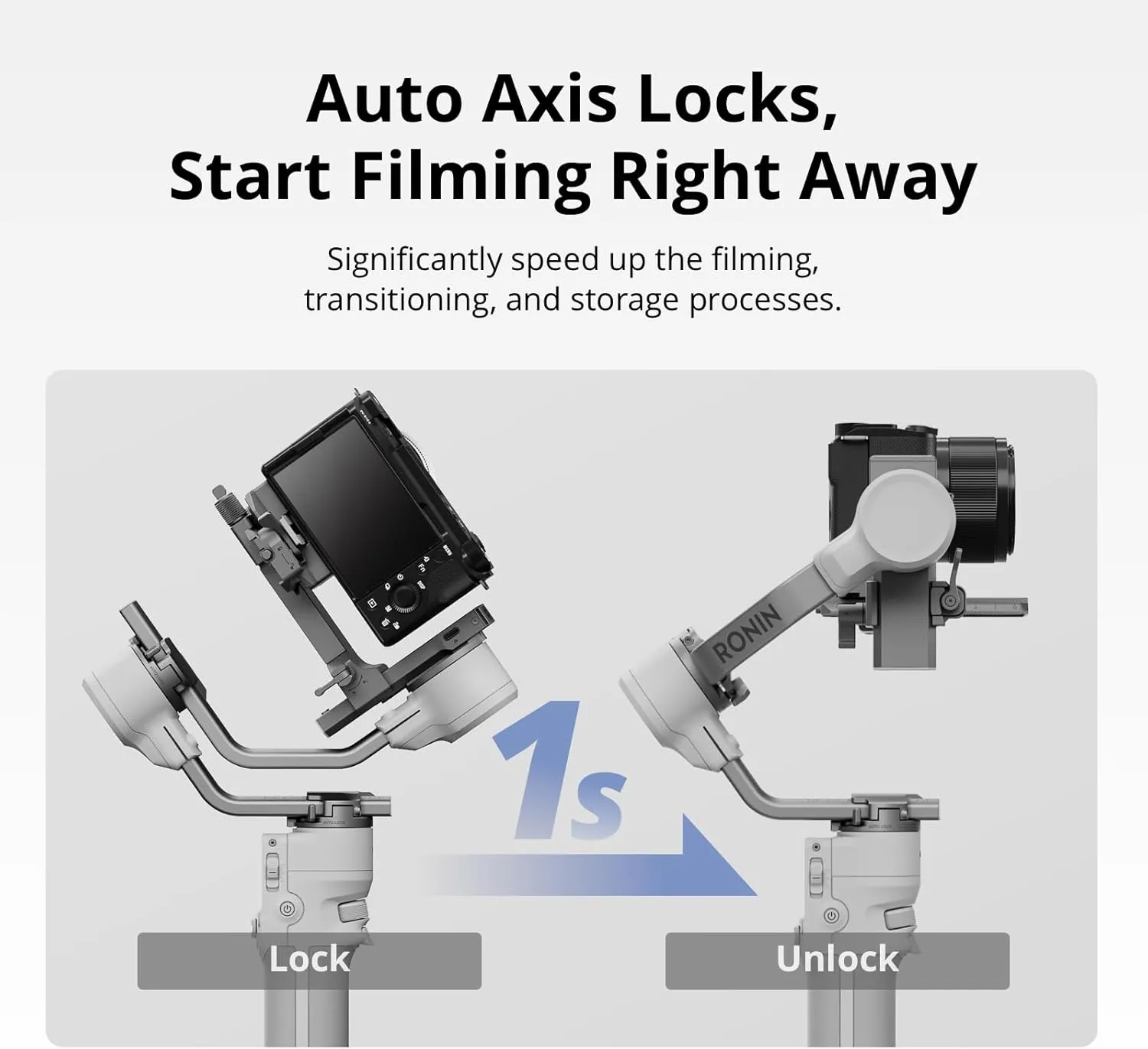 DJI RS 4 Mini Combo, Gimbal Stabilizer for Camera Canon/Sony/Panasonic/Nikon/Fujifilm, Auto Axis Locks, Intelligent Tracking, 2kg/4.4lbs Payload, Camera Gimbal, Briefcase Handle