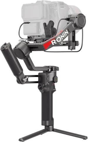 DJI RS 4 Pro Combo, 3-Axis Gimbal Stabilizer for DSLR & Cinema Cameras Canon/Sony/Panasonic/Nikon/Fujifilm, Native Vertical Shooting, 4.5kg/10lbs Payload, with Image Transmitter & Focus Pro Motor