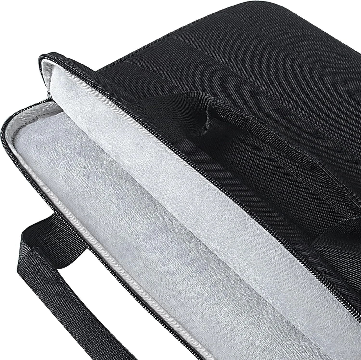 DOMISO 360° Protective 14 Inch Laptop Sleeve Case for Chromebook 14 / HP Stream 14 / Dell Inspiron 14 / Acer Spin 3 Water Resistant Carrying MacBook Case,Black