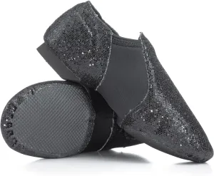 Double Platinum Girls Glitter Jazz Shoes