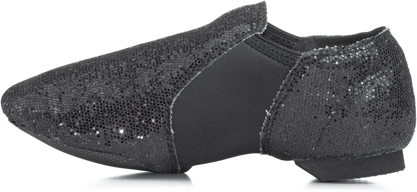 Double Platinum Girls Glitter Jazz Shoes