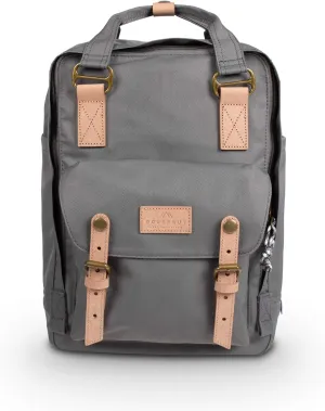 Doughnut Travel Laptop Backpack, Slim Durable Reborn Series Daypack Backpacks, Water Resistant College School Computer Bag for Men & Women Fits 14 Inch Notebook(Dark Grey)