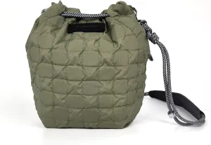 Drawstring Small Camera Bag, Soft Cute Camera Pouch Handbag compatible(Green)