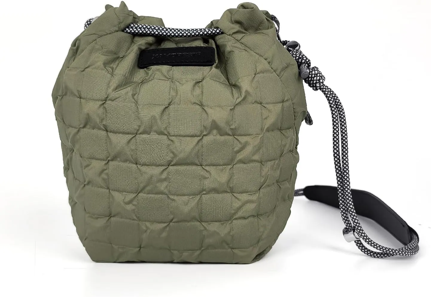 Drawstring Small Camera Bag, Soft Cute Camera Pouch Handbag compatible(Green)