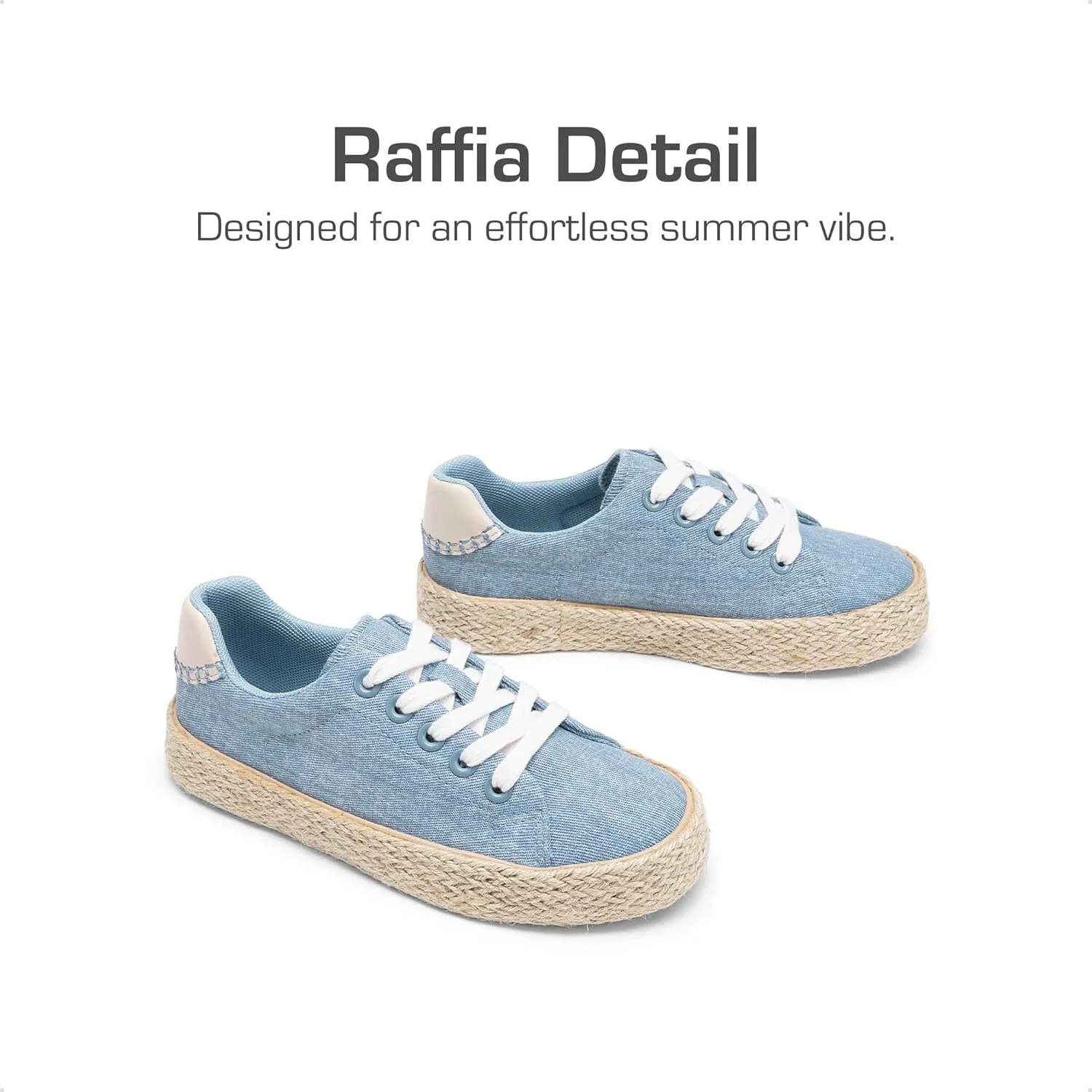 DREAM PAIRS Kid Boys Girls Sneakers Canvas Espadrille Lace Up Walking Casual Shoes