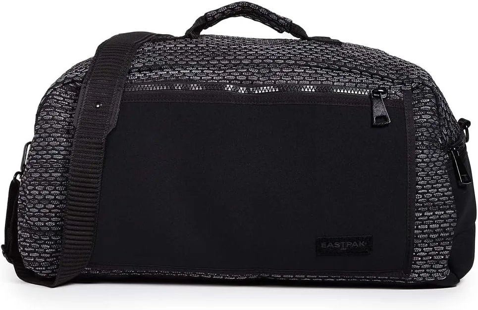 Eastpak Men's Stand Duffel, Dark Twine, Black, Grey, Print, One Size