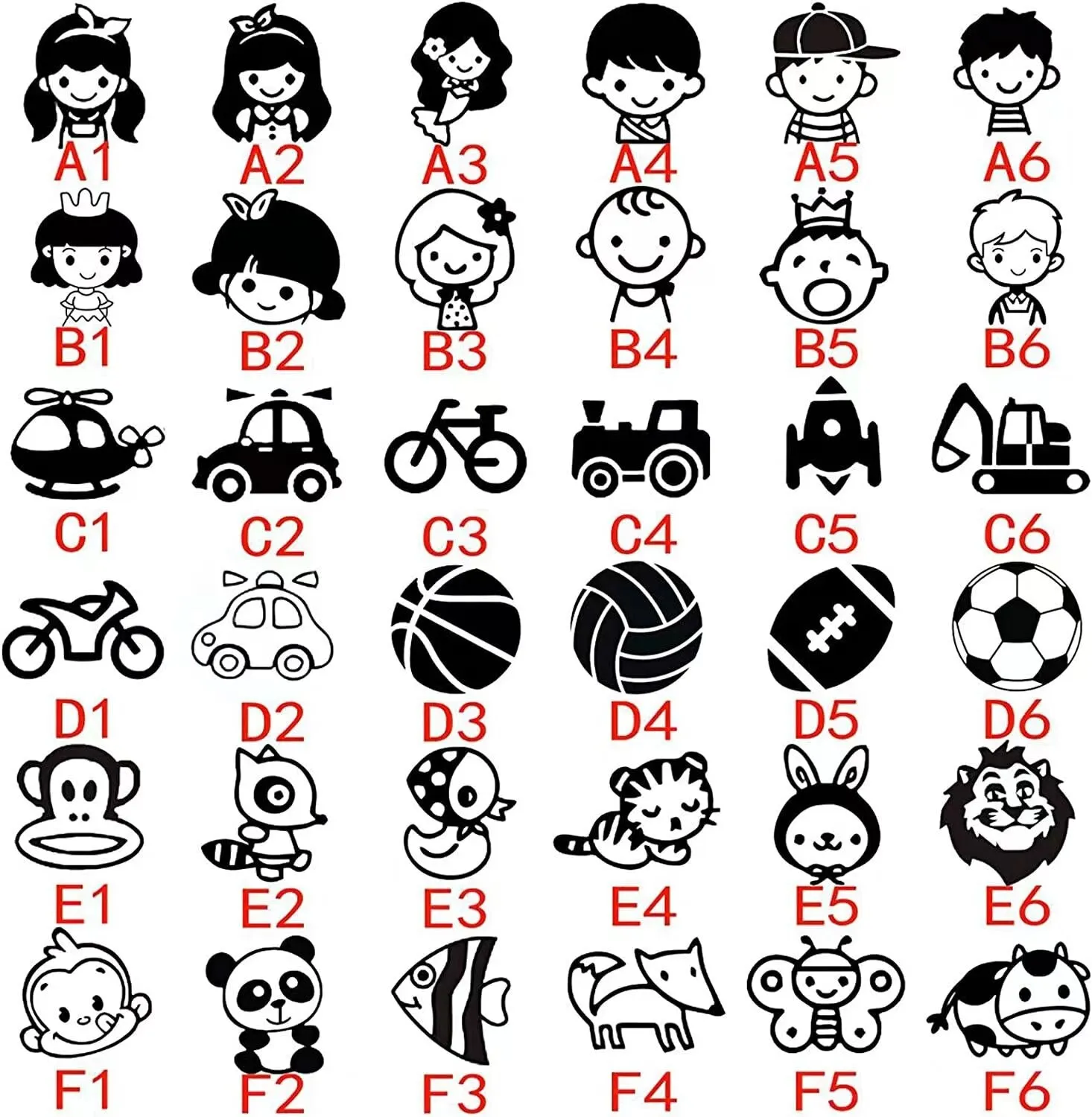 Easy Personalisation - Textile Stamp