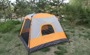 Easy to Assemble 5-8 Person Camping Tent Quick Opening Tents Sun Shelter Waterproof for Outdoor Sports Hiking Travel Rainfly