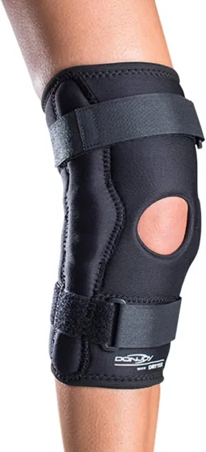 FanProd DonJoy Drytex Economy Hinged Knee Brace - Wraparound w/popliteal - Medium