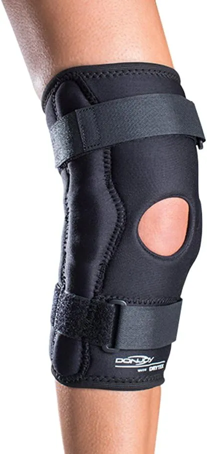 FanProd DonJoy Drytex Economy Hinged Knee Brace - Wraparound w/popliteal - Medium