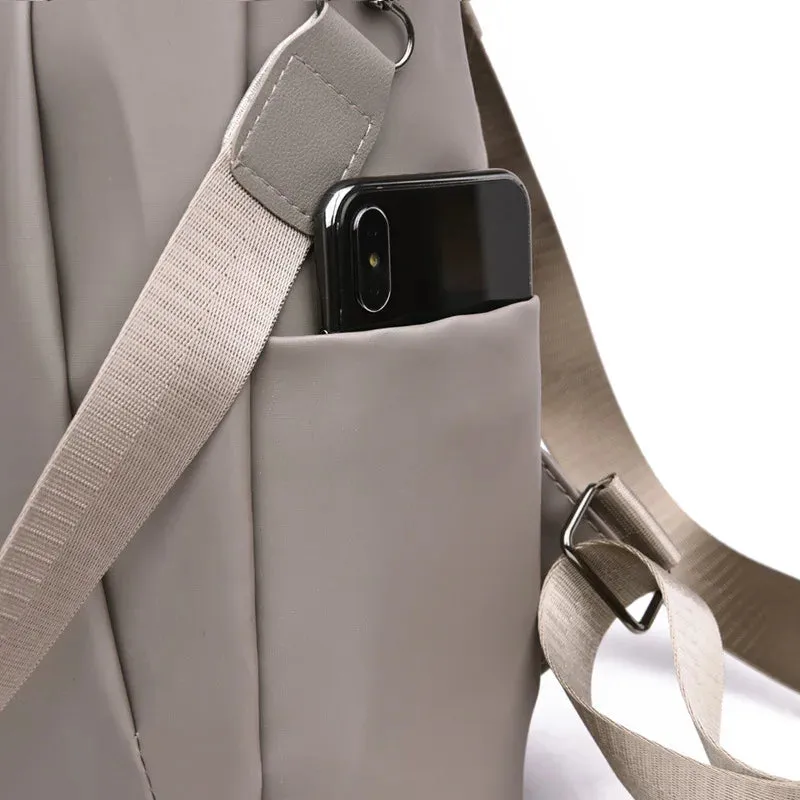 Fashion Anti Theft Backpack Women Backpacks Fashion Multifunctional Travel Backpack Waterproof Large Capacity Bag Schoolbag