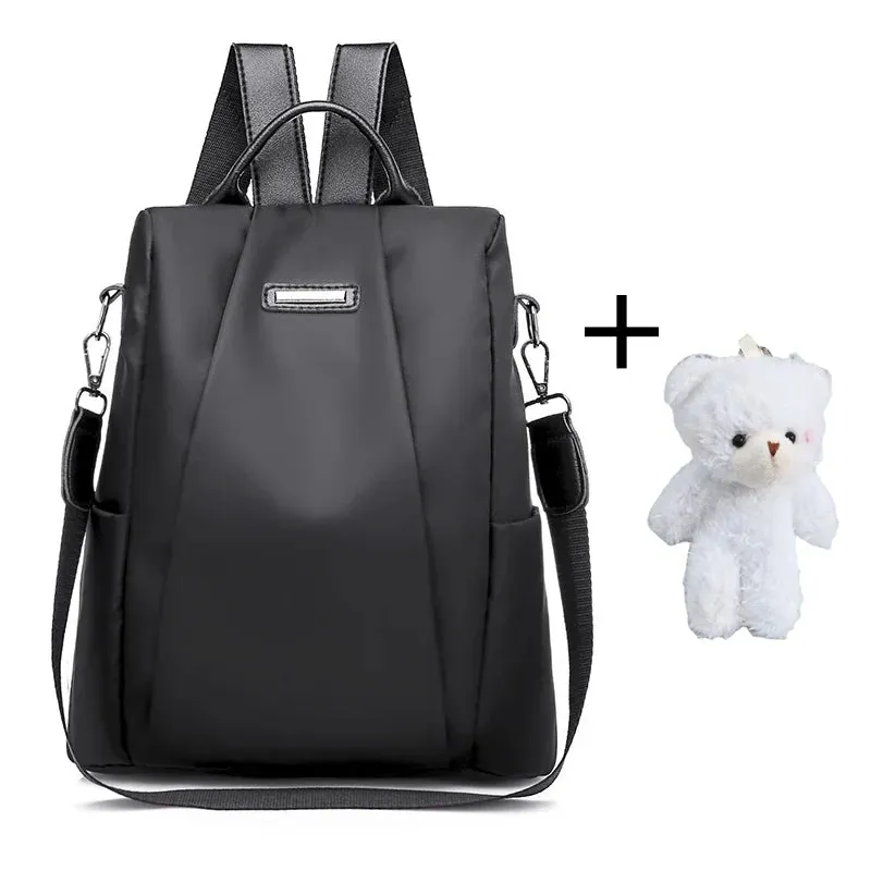 Fashion Anti Theft Backpack Women Backpacks Fashion Multifunctional Travel Backpack Waterproof Large Capacity Bag Schoolbag