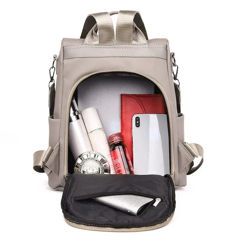 Fashion Anti Theft Backpack Women Backpacks Fashion Multifunctional Travel Backpack Waterproof Large Capacity Bag Schoolbag
