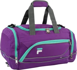 Fila Sprinter 19" Sport Duffel Bag, Black/Teal