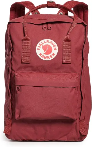 Fjallraven Women's Kanken 15" Laptop Backpack, Ox Red, One Size