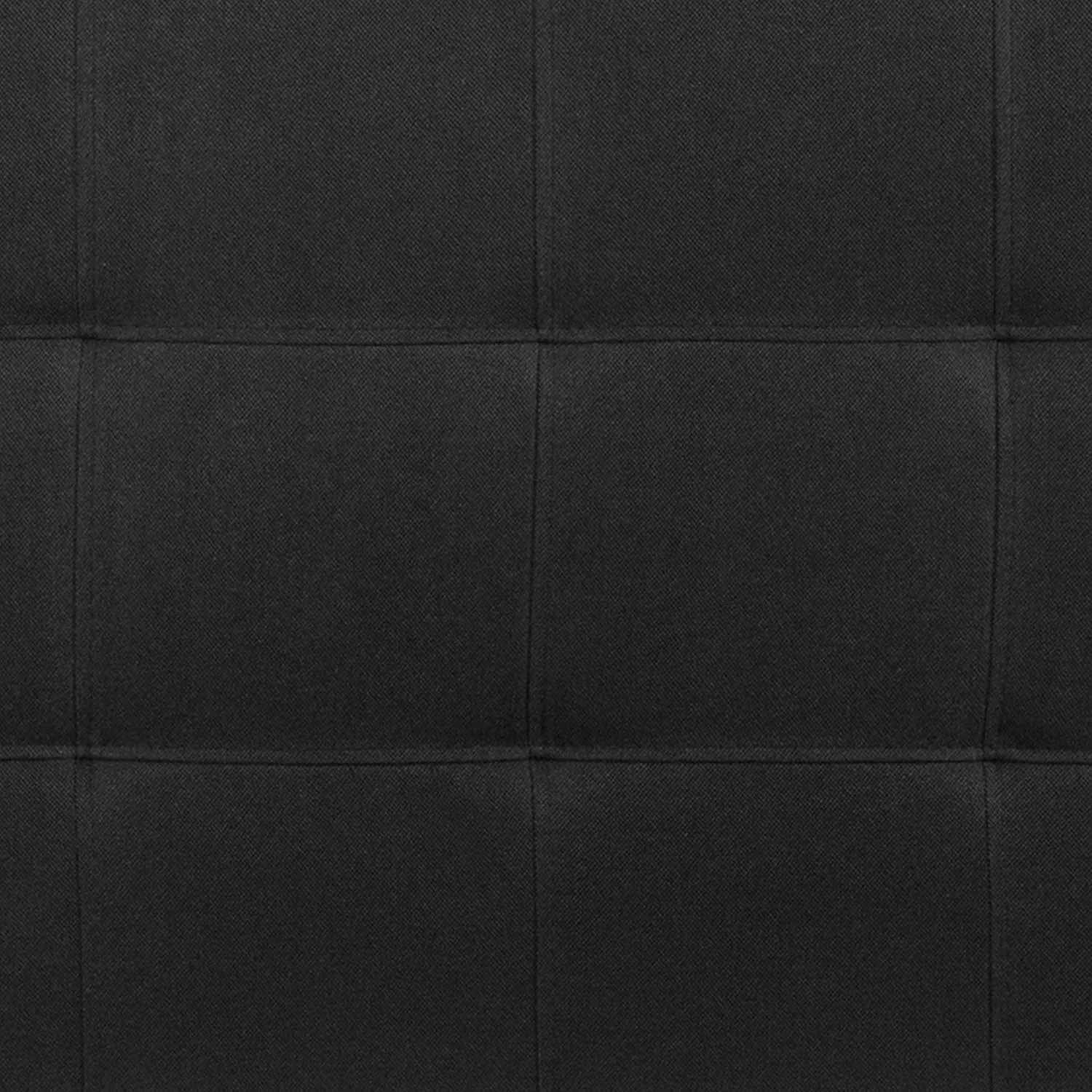 Flash Furniture Bedford Tufted Upholstered King Size Headboard in Black Fabric