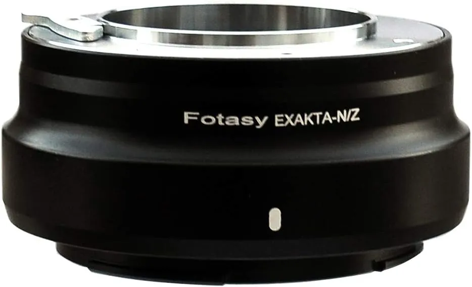 Fotasy Exakta Lens to Nikkor Z Mount Camera Adapter, Auto Topcon Lens to Z Adapter, fits Exakta Lens/Auto Topcon Lens; Compatible with Nikon Z Mirrorless Camera Z30 Z50 Z5 Z6 Z7 Z6II Z7II z fc