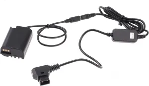 Fotga Power Adapter Cable D-tap Connector   Decoded Dummy Battery DMW-BLK22 DCC17 for Panasonic Lumix S5 S5II S5K S5C GH6 GH5II G9 G9II GH3 GH4 GH5 GH5s GH7 DSLR Camera V Mount Anton Bauer Battery