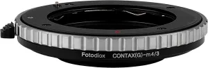 Fotodiox Lens Mount Adapter - Compatible with Contax G Rangefinder Lenses to Micro Four Thirds Mount Mirrorless Cameras